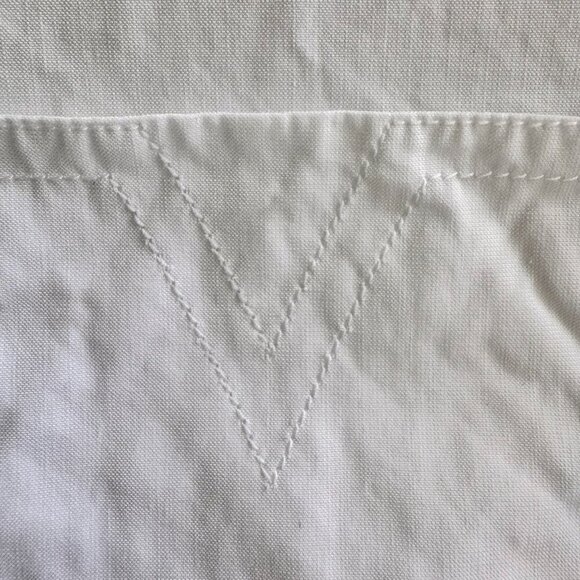 Vintage Louis Vuitton Women’s White Button-Down Shirt - Picture 15 of 16